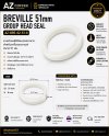 Breville 51mm Group Head Seal