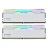 PC DDR5 64GB/6000MHz (32GB*2) WHITE KLEVV CRAS V RGB GAMING OC (KD5BGUA80-60A300J)