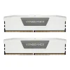 PC DDR5 32GB(16*2) 5600MHz VENGEANCE WHITE RGB CORSAIR(CMK32GX5M2B5600C40W)