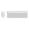 RAPOO MOUSE& K/B WIRELESS 9320M/WHITE