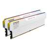 PC DDR5 32GB/6000MHz (16GB*2) WHITE KLEVV URBANE V RGB GAMING OC (KD5AGUA80-60B280M)