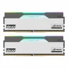 PC DDR5 48GB/7200MHz (24GB*2) WHITH KLEVV CRAS V RGB ROG GAMING OC (KD5KGUA80-72B340P)