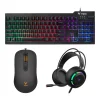 RAPOO 4 IN 1 GAMING SET V125S (V50S+V16RGB+VH360+V10P)