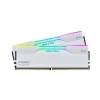 PC DDR5 32GB/6400MHz (16GB*2) WHITE KLEVV CRAS V RGB GAMING (KD5AGUA80-64B300J)