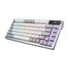ASUS ROG AZOTH GAMING KEYBOARD BLUE SWITCH WHITE(90MP0318-BKLA10)