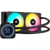 CORSAIR CPU COOLER 240MM RGB ICUE H100I ELITE LCD XT (CW-9060074-WW)