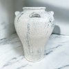 Vase แจกันดินเผาทรงไห มีหู 4 หู ขนาด 25 x 31 cm.