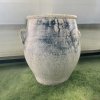 Flower pot กระถางดินเผาทรงโอ่งมีหู 3 หู ขนาด 26 x 30 cm.