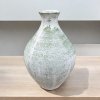 Vase แจกันดินเผาทรงคอยาวปากเล็ก ขนาด 22 x 33 cm.