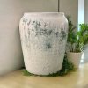 Flowerpot กระถางดินเผาทรงไหเล็ก ขนาด 20 x 24 cm.