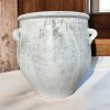 Flowerpot กระถางดินเผาทรงโอ่งมีหู 3 หู ขนาด 40 x 38 cm.