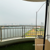 Luxury condo for sale on the river, Supalai River Resort 180 degree river view.