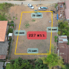 Land for sale in Chiang Mai, next to the main road, near the community, Mae Rim District, San Pong Subdistrict, 227 sq wa.