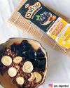 Recipe: Grass Jelly with Coffee Protein Powder and Granola Recipe: Grass Jelly with Coffee Protein Powder and Granola