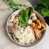 MOKI เส้นแบนโอ๊ตไฟเบอร์ผสมบุก