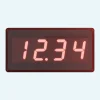 Digital Standard Signal Panel Meter เครื่องแสดงผลสัญญาณมาตรฐาน (analog input V/I) รุ่น GIA2448     ใช้เเหล่งจ่ายไฟ 8…20 V หรือ 18…29 Vdc