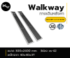 Walkway แผ่นทางเดิน 3ช่อง ขนาด300x2400 mm