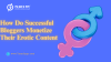 How Do Successful Bloggers Monetize Their Erotic Content?