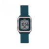 US MASTERS DIGI SILICONE NAVY BLUE / ROSEGOLD