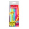 ปากกาเน้นข้อความ FABER-CASTELL TEXTLINER 38 สี (PACK 4 FREE 1) สีสะท้อนแสง