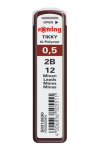 ไส้ดินสอ ROTRING 2B 0.5 มม. #S13010312630