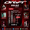 TOYOTA VELOZ Profender Drift Series – โช้คซิ่งสายซอฟท์ นุ่มแน่น หนึบ ควบคุมเฉียบคม
