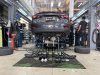 ซ่อมบำรุง Mazda 2 Skyactiv ระยะ 180,000 กม. ที่ร้านยางเจริญรุ่งเรือง นนทบุรี เปลี่ยนโช้คอัพ TEIN EnduraPro Basic ปีกนกล่างแท้ศูนย์ และยางหุ้มเพลาขับหน้า RBI พร้อมตั้งศูนย์ Hunter 3D