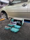 [Nexzter] Toyota soluna vios 2003 เปลี่ยนผ้าเบรกคู่หลัง โทร 0865691915