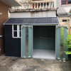 รหัสสินค้า : MS-MT002 บ้านเก็บของโลหะ (ขนาด 3.02*1.72*2.29 เมตร) ไม่มีพื้นภายใน