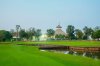 Green with Water Hazard at Thailand Golf Courses