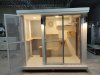 BigBoxDesign รุ่น บ้านกล่องแบบกระจก 2 โซน CODE : BoxM02 L
