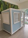 BigBoxDesign รุ่น บ้านแบ่งโซน ตะแกรงเหล็ก+มุ้งลวด CODE : BoxSteel04