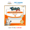 Toro Plus โทโร่พลัสขนมแมวเลียปลาทูน่าเนื้อขาว ขนาด 15 g. x 25 ซอง