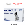 Aktivait medium and large breed วิตามินบำรุงสมองพันธุ์พันธุ์ขนาดกลางและใหญ่ 60 แคปซูล