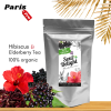 Hibiscus Elderberry Herbal Tea 100% organic  15 tea bags Hibiscus Elderberry Herbal Tea 100% organic  15 tea bags