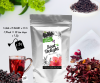 Hibiscus Elderberry Herbal Tea 100% organic  15 tea bags