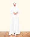 REEM COTTON DRESS - BROKEN WHITE