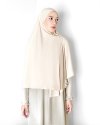 NURA INSTANT HIJAB (LARGE) - BEIGE