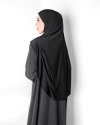 NURA INSTANT HIJAB (LARGE) - BLACK