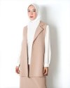 CLEO VEST - BEIGE