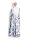 LULA SUMMER DRESS - Floral Blue