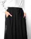 KHARANI SKIRT PANTS-BLACK