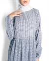 LULA SUMMER DRESS - Geometric Black