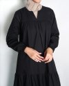 ZURA DRESS -  Black