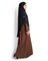 AISHA Abaya - Mahogany