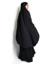 AISHA FRENCH KHIMAR - Large - Black