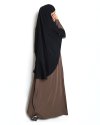 AISHA Abaya - Coffee
