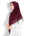 KIVITZ | VOAL SYAR'I SCARF - HIJAB JILBAB POLOS 130CM