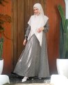 EID 1447H - AIRA DRESS (Olive Grey)