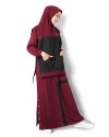 KHAULA DRESS - MAROON